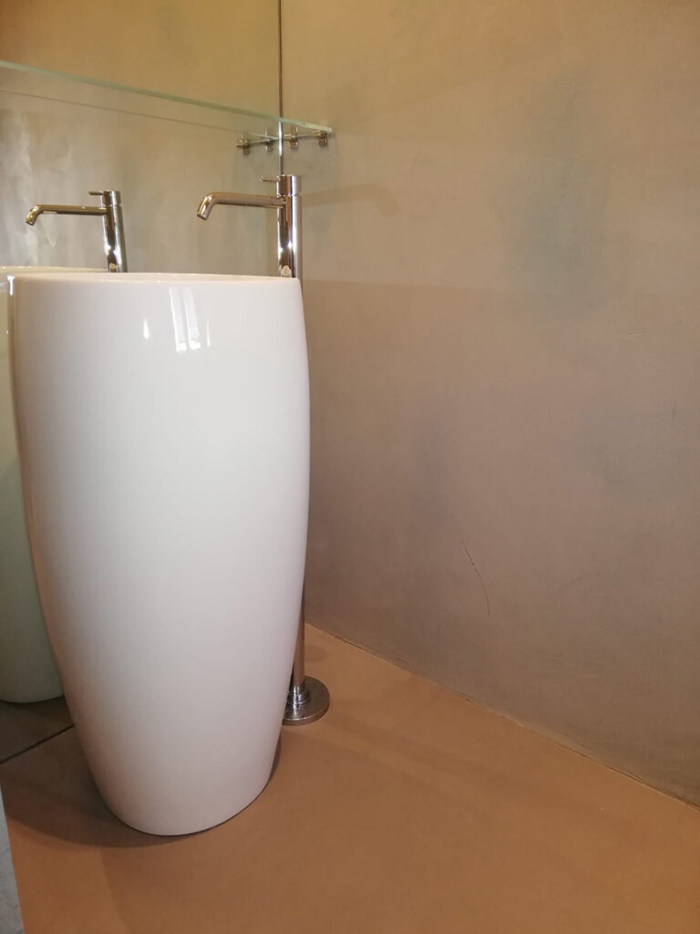 Resine e microcemento, esempio 3